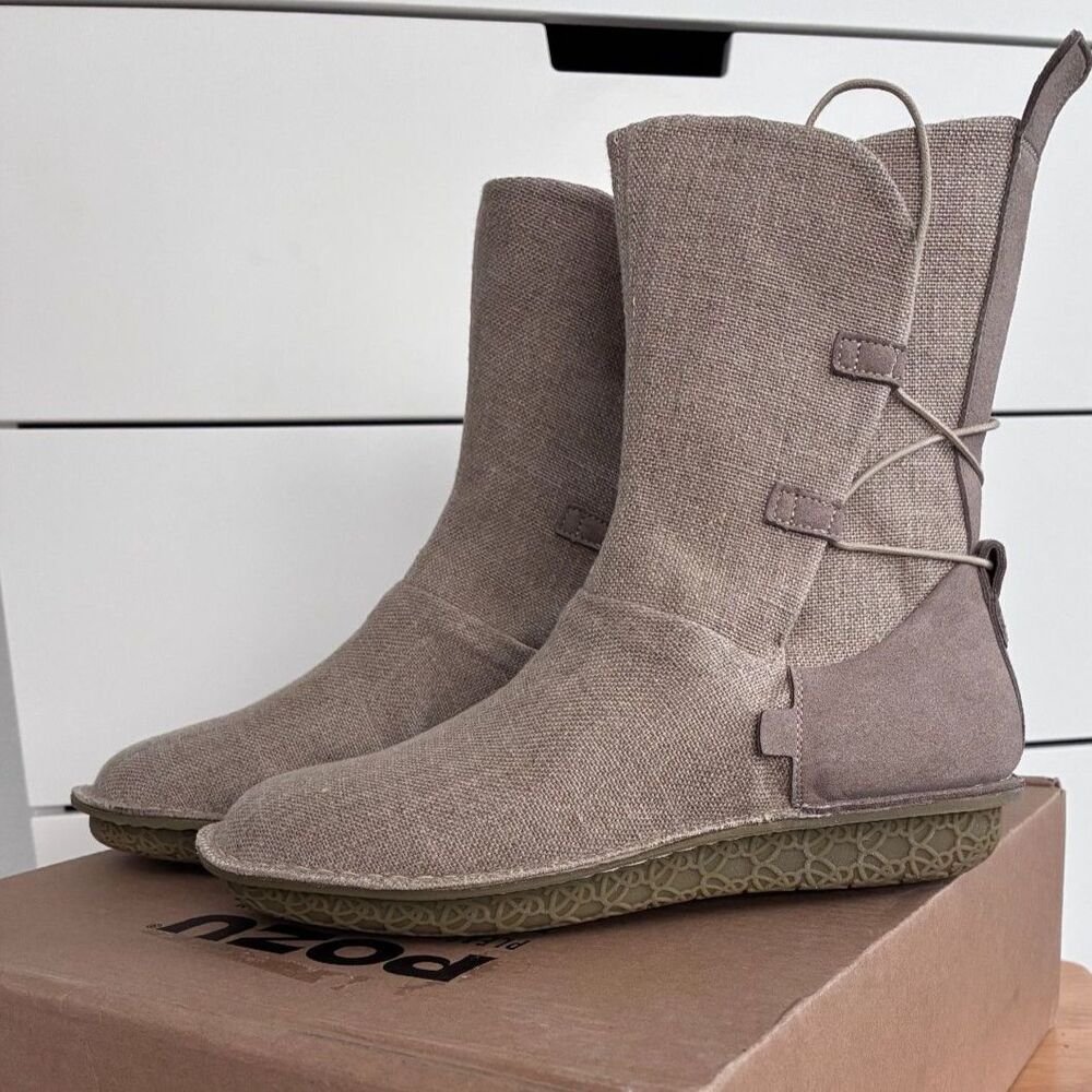 PO-ZU Star Wars REY Rise of Skywalker Boots Linen Piper Size 9 EU 40 NEW POZU